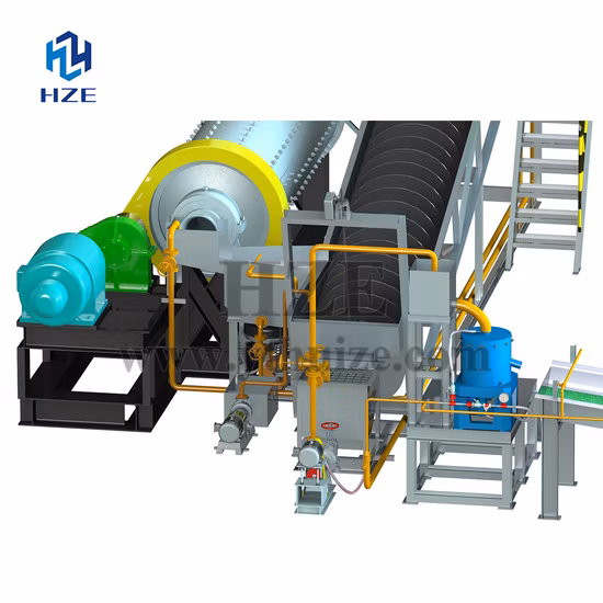 5 T/H, 10 T/H, 40 T/H, Gesteinszerkleinerungs- und Alluvialgold-Konzentrationsmaschine