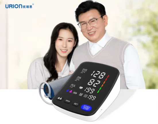 CE FDA-zugelassener Fabrikpreis Home Blutdruckmessgerät Digitaler Großbild-BP-Monitor Medizinisches elektronisches automatisches Bluetooth-Blutdruckmessgerät für den Oberarm